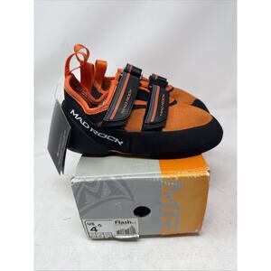 Mad Rock Men's Flash 2.0 Climbing Shoe,Orange/Black Size 4.5